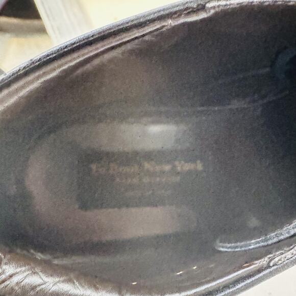 To Boot New York Boots Mens 9 Black Leather Chukka Dress Lace Up Classic Shoes - Picture 9 of 11